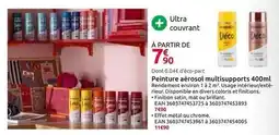 Mr Bricolage Peinture aérosol multisupports 400ml offre