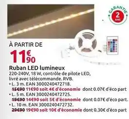 Ruban led lumineux