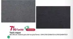 Mr Bricolage Tapis vague offre