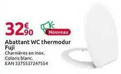 Mr Bricolage Abattant wc thermodur fuji offre