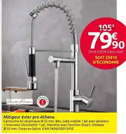 Mr Bricolage Athena - mitigeur évier pro offre