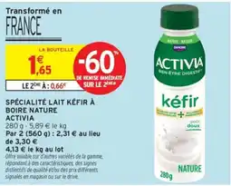 Intermarché ACTIVIA kéfir offre