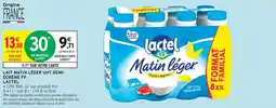 Intermarché Lactel Matin léger offre