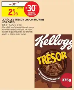 Intermarché Kellogg's Céréales Trésor offre