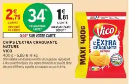 Intermarché Vico Chips l'extra craquante nature offre