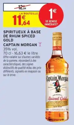 Intermarché Captain Morgan Spiced Gold offre