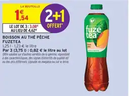 Intermarché fuze tea offre