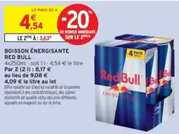 Intermarché Red Bull offre