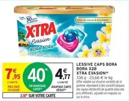 Intermarché BORA LESSIVE CAPS offre