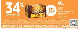 Intermarché Grimbergen Bière d'abbaye blonde offre