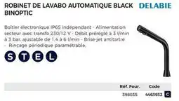 Cedeo Robinet de lavabo automatique black offre