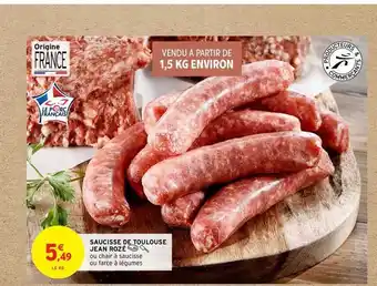 Saucisses de Toulouse Jean Rozé