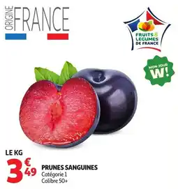Auchan PRUNES SANGUINES offre
