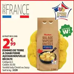 Auchan Auchan Salade vapeur sautées offre