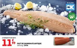 Auchan Mr.Goodfish FILET DE SAUMON ATLANTIQUE offre