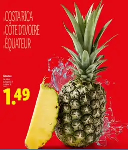 Lidl Ananas offre