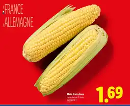 Lidl Mais frais doux offre