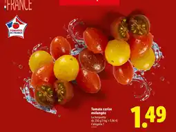 Lidl Tomates de France Tomate cerise mélangée offre