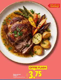 Lidl Épaule de porc entière offre