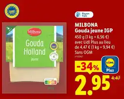 Lidl Milbona Gouda Holland offre