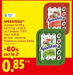 Lidl Aperivrais offre
