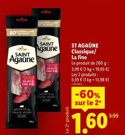 Lidl Saint Agaûne offre