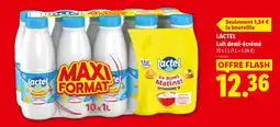 Lidl Lactel Lait demi-écrémé offre
