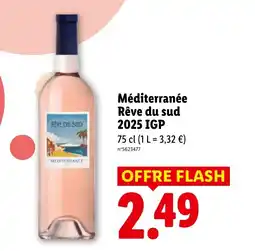 Lidl Méditerranée Rêve du sud offre