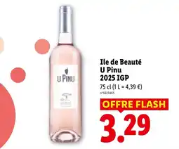 Lidl U PINU Ile de Beauté offre