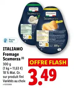 Lidl ITALIAMO Fromage Scamorza offre