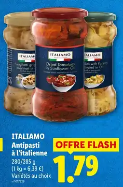 Lidl ITALIAMO Antipasti à l'italienne offre