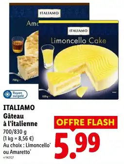 Lidl ITALIAMO Gâteau à l'italienne offre