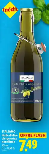 Lidl ITALIAMO Huile d'olive vierge extra offre