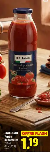 Lidl ITALIAMO Purée de tomates offre