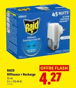 Lidl RAID Diffuseur + Recharge offre