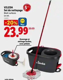 Lidl VILEDA Set de nettoyage offre
