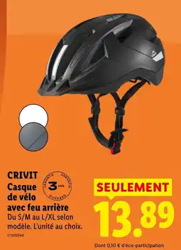 Lidl CRIVIT Casque de vélo offre