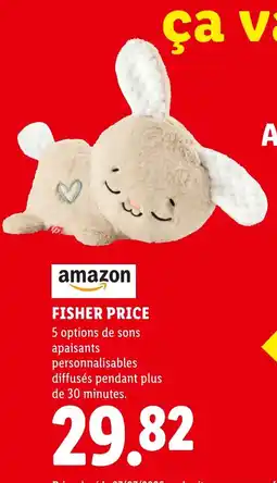 Lidl FISHER PRICE offre
