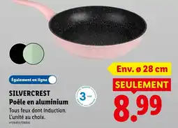 Lidl SILVERCREST Poêle en aluminium offre