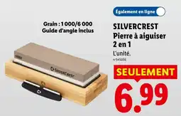 Lidl SILVERCREST Pierre à aiguiser offre