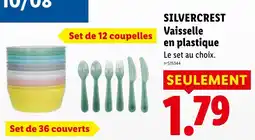 Lidl SILVERCREST Vaisselle en plastique offre