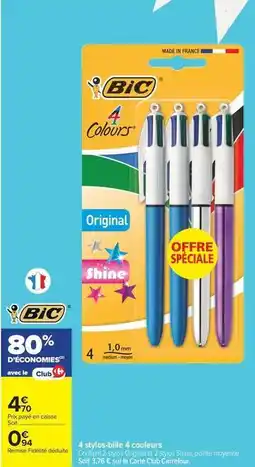 Carrefour Drive Bic - skyline 4 columna offre