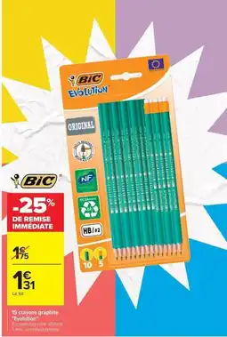 Carrefour Drive Bic - 18 crépons produits offre