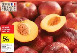 Carrefour Nectarine fum ou blanche offre