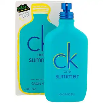 Action Eau de toilette Calvin Klein One Summer offre