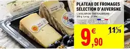 E.Leclerc Plateau de fromages sélection d'auvergne offre