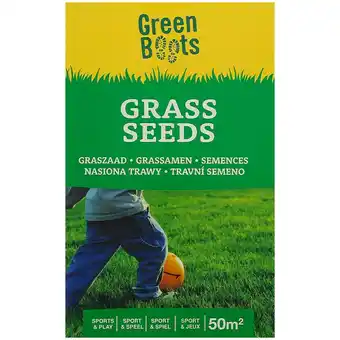 Action gazon en graine Green Boots offre