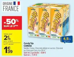Carrefour Drive Candia - candy'up offre