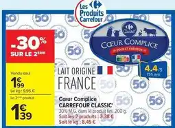 Carrefour Drive Carrefour - classic cœur complice offre