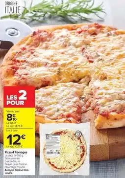 Carrefour Drive Pizza 4 fromages offre